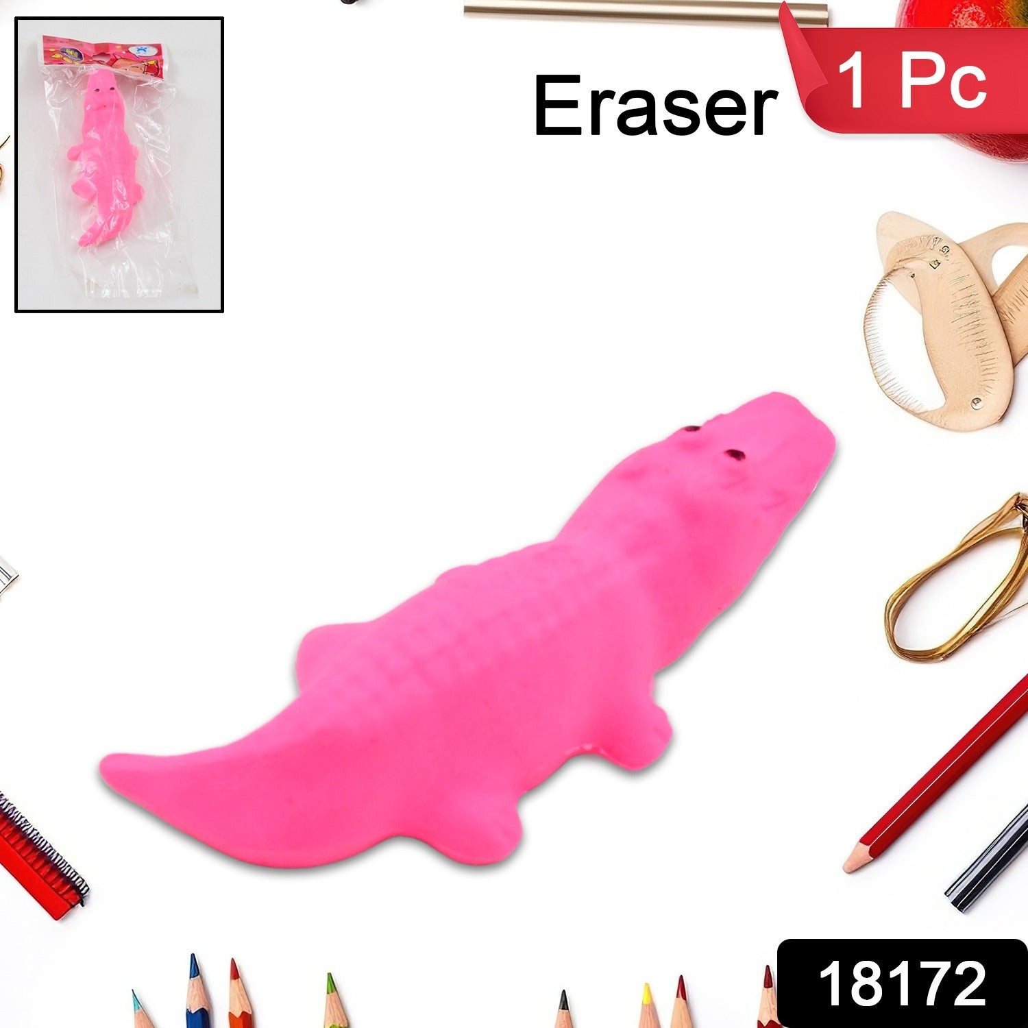 Animal Design Eraser (1 Pc / Mix Design) Animal Design Eraser (1 Pc / Mix Design)